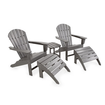POLYWOOD South Beach Adirondack 5-Piece Set