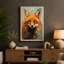 Watercolour Fox Study Boho - Print-136726880-136726875