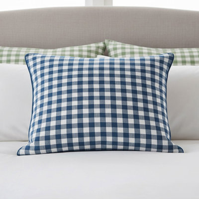 Gingham Pattern Pillow Sham