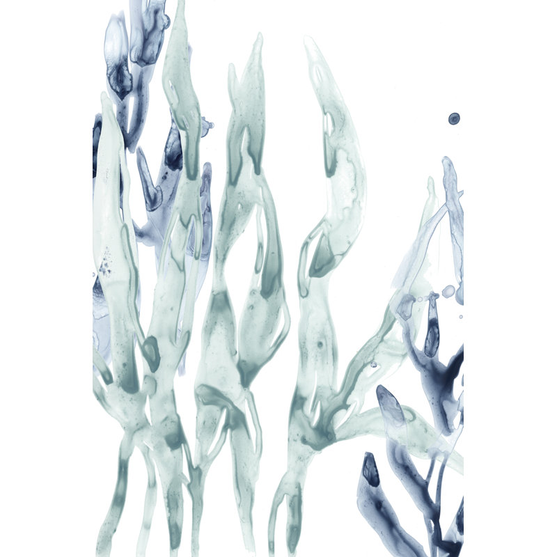 Blue Kelp III - Wrapped Canvas Painting, Wrapped Canvas, 122 cm H x 81 cm W