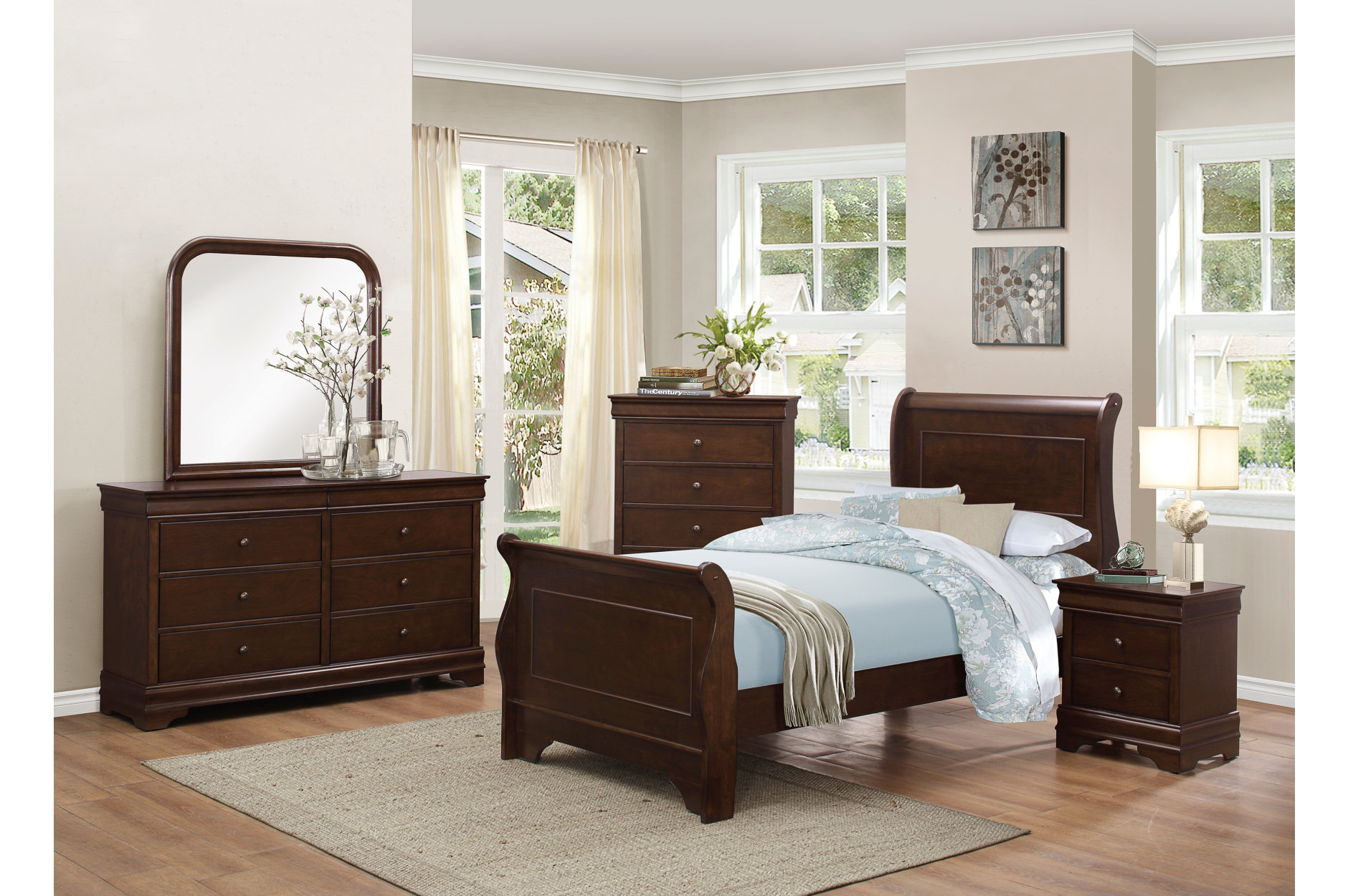 Armita 4 Piece Bedroom Set