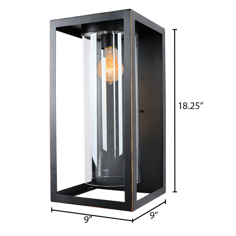 Keven Wall Light, 18.25" H x 9" W x 9" D