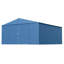 Remise de rangement en acier Elite, 14 x 14, bleu gris-81667598-119308549