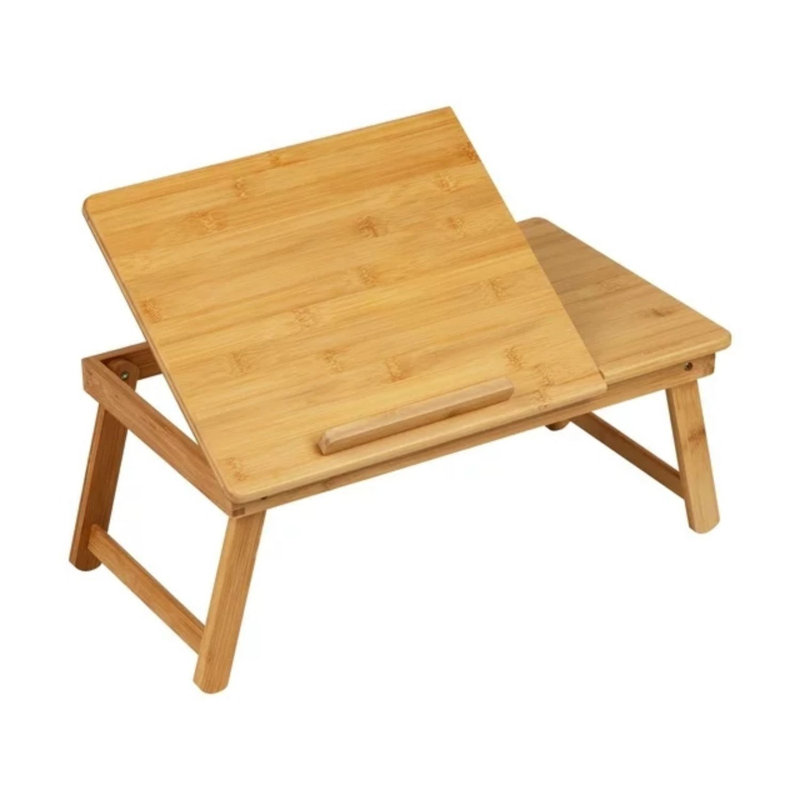 Lap Desk Laptop Stand, Bed Tray, Dorm Room, Folding Legs, Rayon From Bamboo, 19.75"L x 12"W x 8.25"H