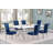 Benzino Trestle Dining Set-1025142340-1025142342-1025224444