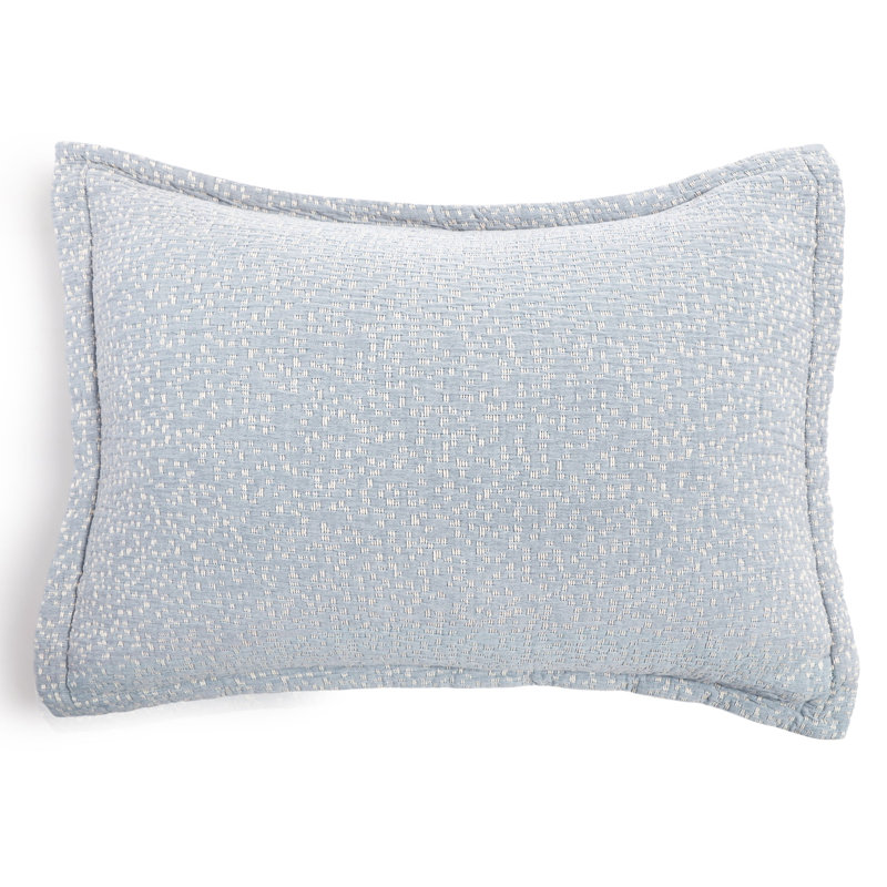 Malibu Pillow with Insert, Big Pillow, Light Blue
