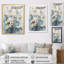 «White and Blue Magnolia Blossom Beauty II», reproduction sur toile-1923044879-1923044874