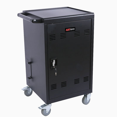 Mobile Charging Cart And Cabinet  Tablets Laptops