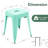 18 Inch Industrial Metal Counter Stools, Stackable Classroom Stools, Backless Metal Dining Chairs For Indoor Outdoor, Kitchen Bar Stools (Set of 4)-109540404-119786660