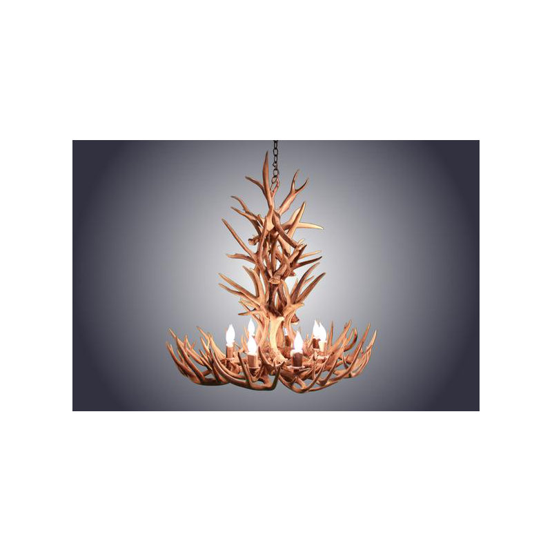 Kaplan 8 - Light Chandelier, Sun Bleached