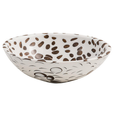 Belfry Bathroom Bernardo 440 mm L x 440 mm W Resin Circular Sink