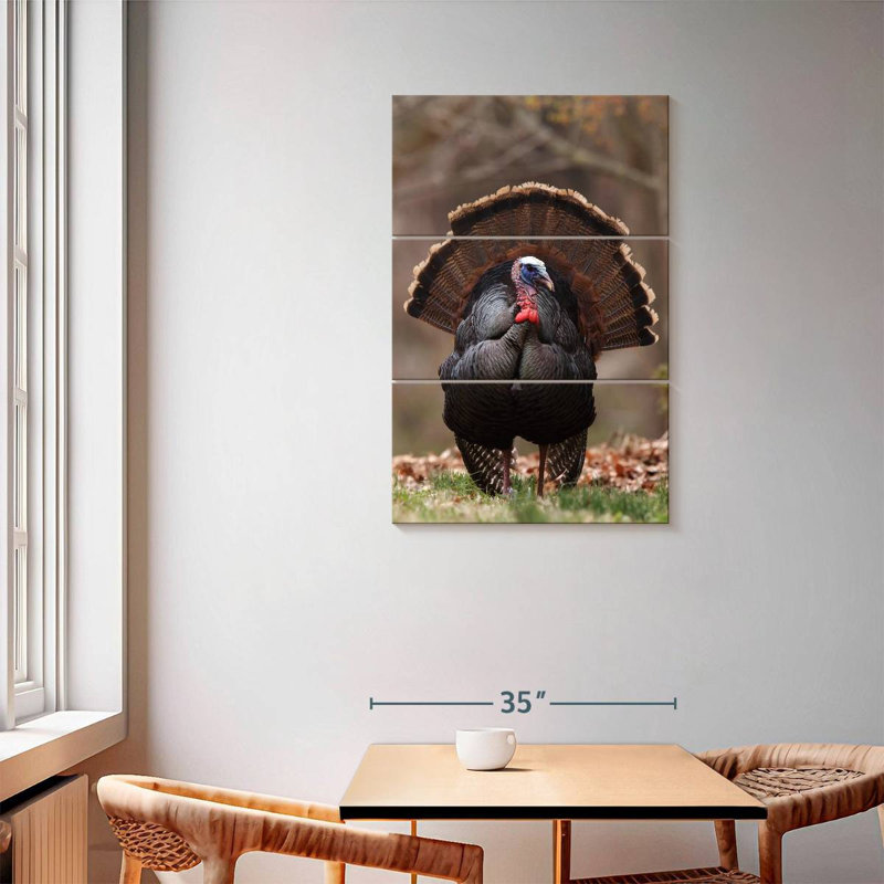 Brampt Strutting Tom Turkey, 57" H x 36" W
