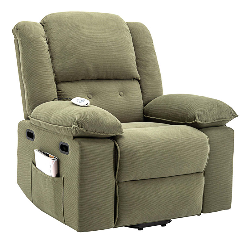 Fauteuil de massage chauffant, Lin vert