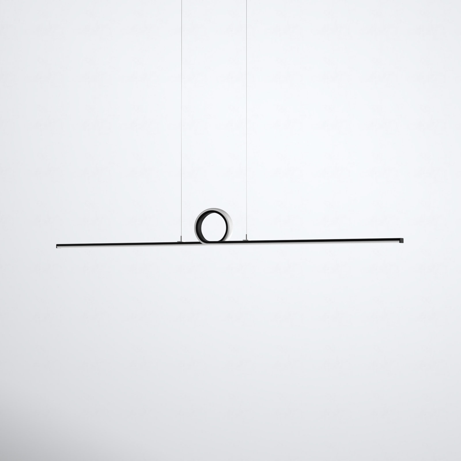 Dane Dimmable 1 - Light Pendant, Black