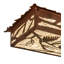 Rustic Lodge LED Flush Mount