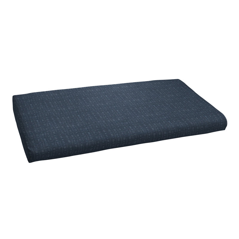 Bruley Outdoor 2'' Bench Seat Cushion, 18" x 45"