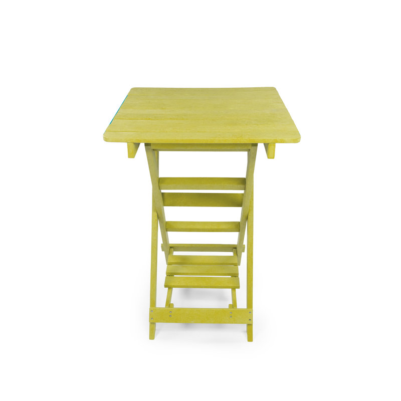 Patagonia Folding Outdoor Bar Table , Yellow