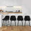 74Cm/65Cm Swivel Velvet Upholstered Counter & Bar Stool With Metal Frame -1871061205-1846009930