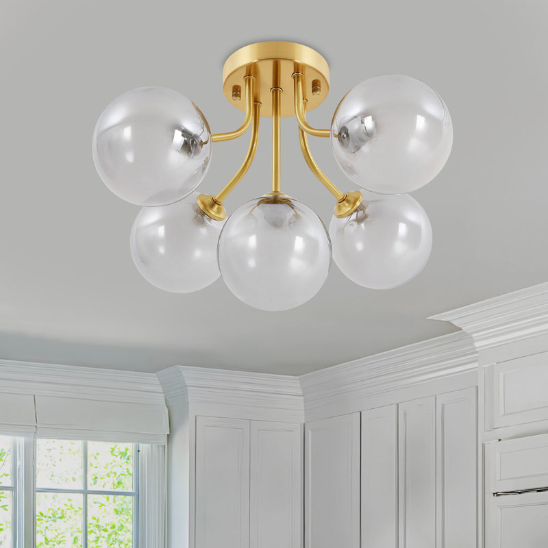 Plafonnier d'intérieur, lustre moderne à 5 lumières