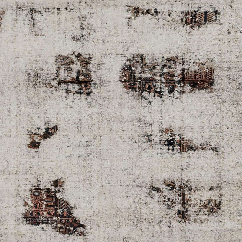 Abstract Indoor Rug, Square 6'