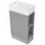 Meuble-lavabo de salle de bain avec lavabo, meuble-lavabo de salle de bain avec tablette, orienté vers la gauche ou vers la droite