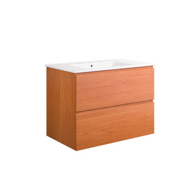 Meuble-lavabo mural Modway Scenic