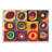 " Abstract Circle Pattern Red Yellow " by Wassily Kandinsky-49371941-49371940