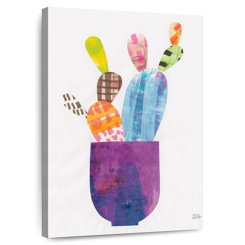 Harnek Collage Cactus II, H 12 po x l 8 po