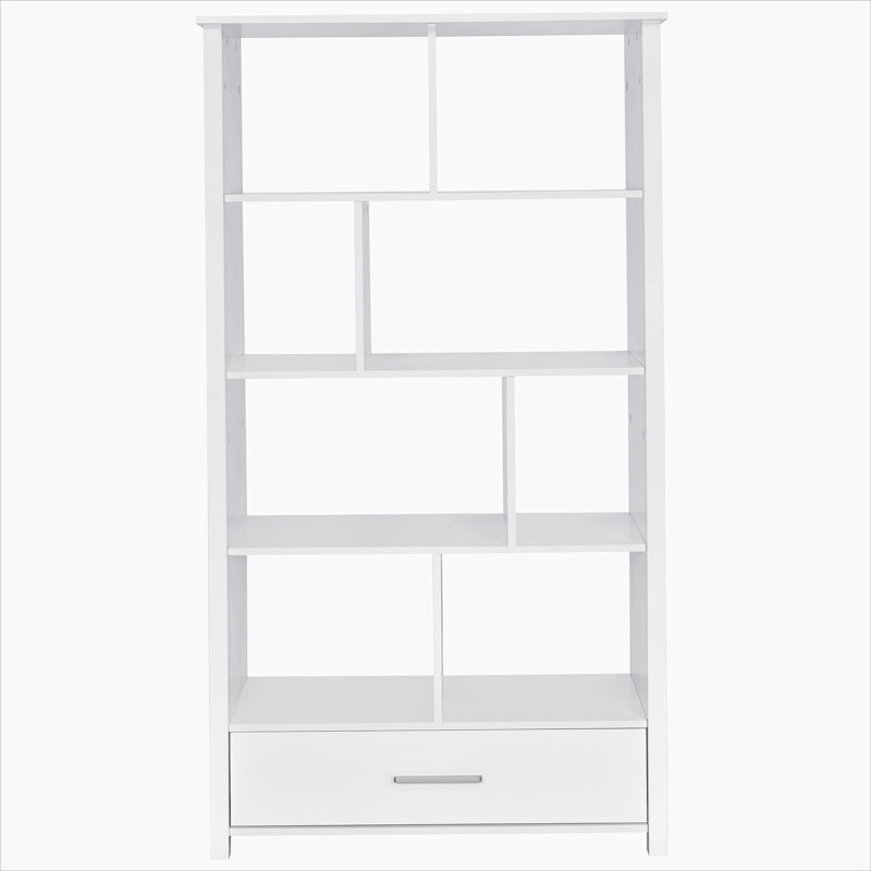Bibliothèque de rangement Dylan, Blanc brillant