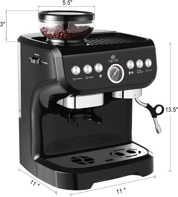 Wolf Gourmet Coffee Maker with Built In Ground Coffee Scale Review