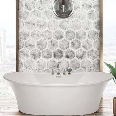 Aubrey 67 x 31.5 Air Jet Freestanding Bathtub – Vinnova Design