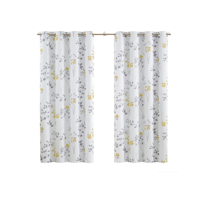 Blackout Curtain Panel Pair, Yellow
