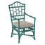 Chippendale Upholstered Arm Chair-1220170746-1252848215