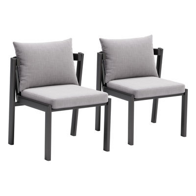 Chaise d'appoint de patio avec coussin Haymark
