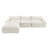 Oversized Modular Sofa,Fully Compressed,4 Seat Spacious Foam-Filled Sofa Bed for Living Room-1671954703