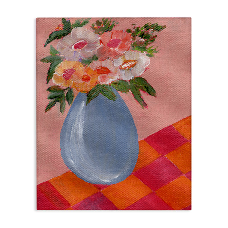  «Bright Bright Bouquet» par Nikita Jariwala, H 30 po x l 24 po