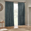 Heavy Chenille Room Darkening Pencil Pleat Curtains-185283825-185283816