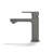 Single Handle Single Hole Bathroom Vanity Faucet - Gun Gray, 1.5 Gpm-122765616