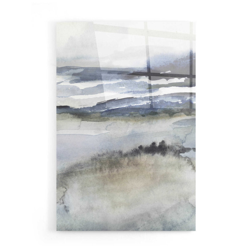 Wrought Studio 'Neutral Salt Spray II' by Victoria Borges, Acrylic Wall Art, 12"x16", H 24 po x l 16 po x P 0,2 po
