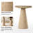 Manila 2-Piece Living Room Set With End Table-607192443-607192437
