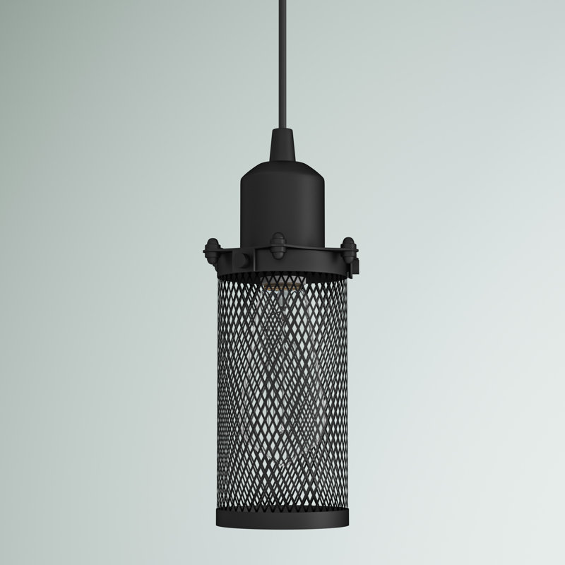 Gavyn 1 - Light Single Pendant, Oil Rubbed Bronze, 10"H x 4.5" W x 4.75" D, LED