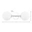 Jaina 2 - Light Armed Sconce-1349651998