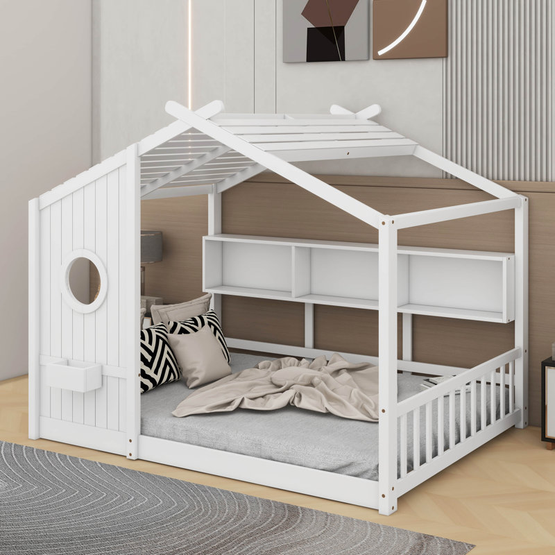 Lit double pleine grandeur, Blanc