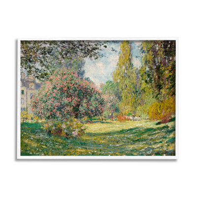 Jardin de fleurs impressionniste