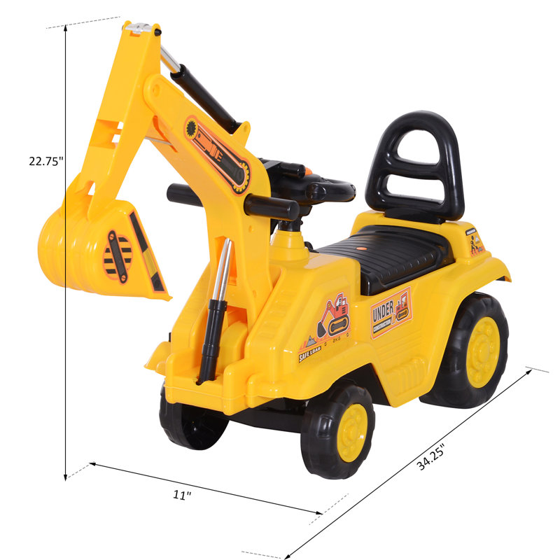 HomCom Push/Pull Ride On