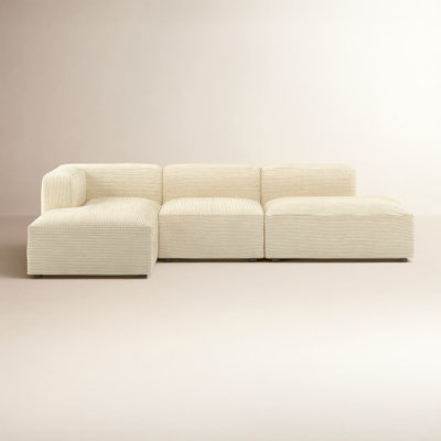 Winnie 116" Wide Modular Chair & Chaise