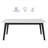 Lucia 72" Genuine Marble Dining Table-1926132473
