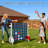  Jumbo 4-to-Score Game Set, Giant 4-in-a-Row Game for Teens and Adults, 3.3FT Family Games for Outdoor Yard & Indoor Party with 42 Rings