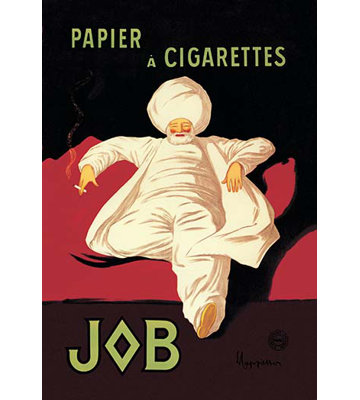 « papier a cigarettes-job » par leonetto, cappiello affiche affiche rétro