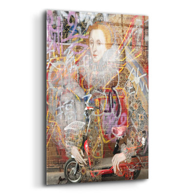 Art mural en verre «Elizabeth 1-2» par Irena Orlov, Wildon Home®